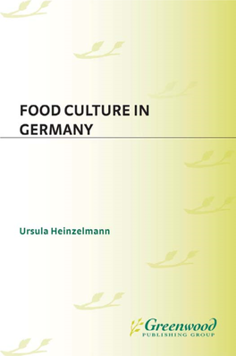 Food Culture in Germany