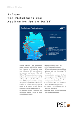 Ruhrgas the Dispatching and Application System DAISY