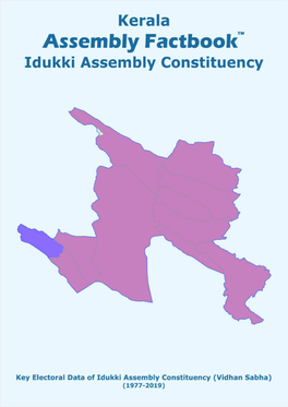 Key Electoral Data of Idukki Assembly Constituency | Sample Book