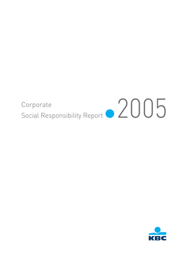 Sustainability Report 2005