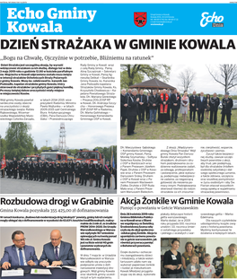 DZIEŃ STRAŻAKA W GMINIE KOWALA ,,Bogu Na Chwałę, Ojczyźnie W Potrzebie, Bliźniemu Na Ratunek”