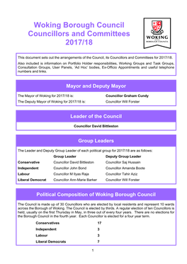 Councillor & Committee Leaflet