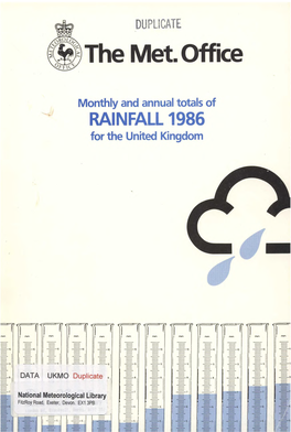 The Met Office Monthly and Annual