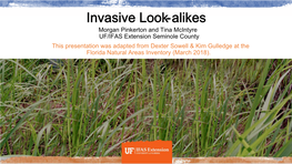 Invasive Look-Alikes