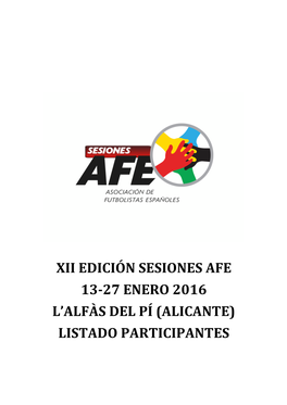27 Enero 2016 L'alfàs Del Pí (Alicante)