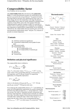 Compressibility Factor - Wikipedia, the Free Encyclopedia 頁 1 / 5