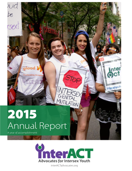 Annual Report a Year of Accomplishment