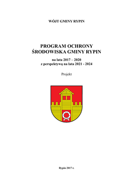 Program Ochrony Środowiska Gminy Rypin