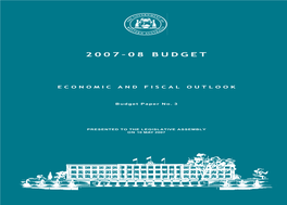 2007-08 Budget Paper No 3