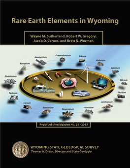 Rare Earth Elements in Wyoming