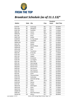 NPR Carriage Updated 11-13