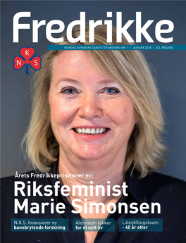 Fredrikke No. 1, 2018