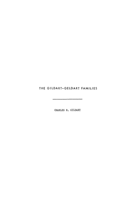 The Gildart-Geldart Families