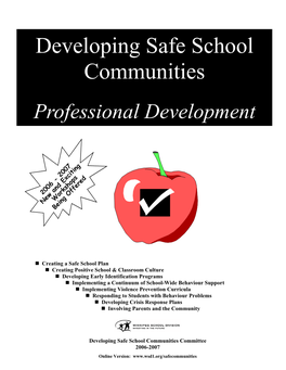 Developing Safe School Communities