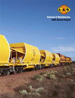 Genesee & Wyoming Inc. 2009 Annual Report