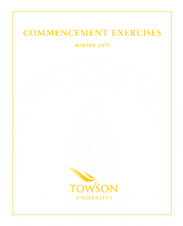 Commencement Exercises