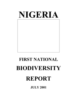 Biodiversity Report