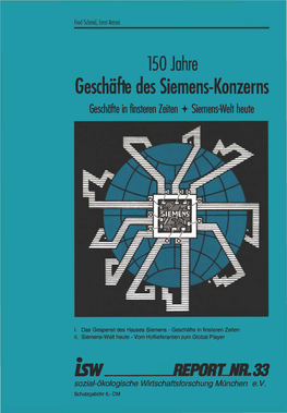 150 Jahre Geschäe Des Siemens-Konzerns