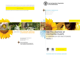 The Pollination of Cultivated Plants