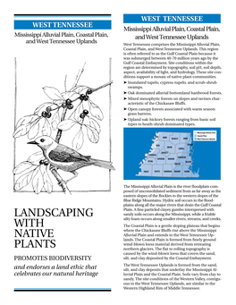 LANDSCAPING with NATIVE PLANTS