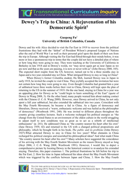 O Legado De Paulo Freire Para As Políticas De Currículo E