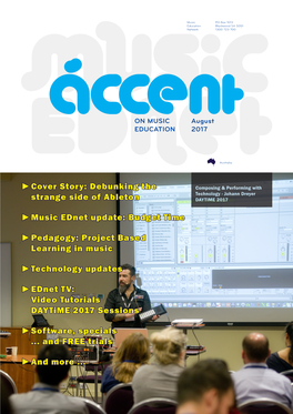 Cover Story: Debunking the Strange Side of Ableton Music Ednet Update