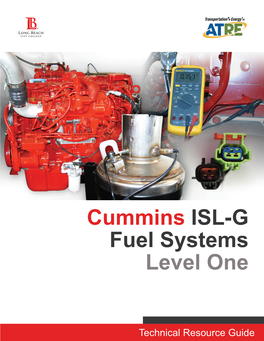 Cummins ISL-G Fuel Systems Level One