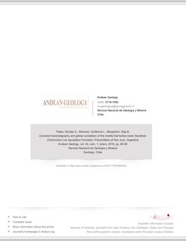 Redalyc.Conodont Biostratigraphy and Global Correlation of the Middle