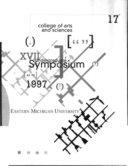 Undergraduate Symposium, 1997