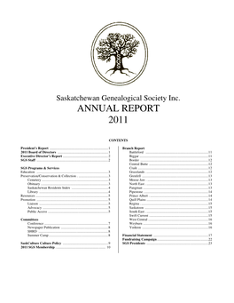 SGS Annual Report 2011