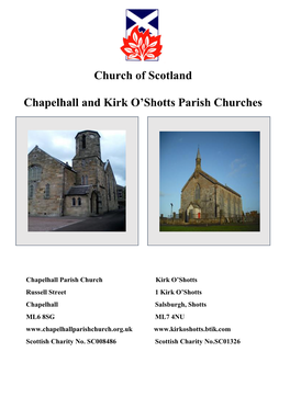 Church of Scotland Chapelhall and Kirk O'shotts Parish Churches