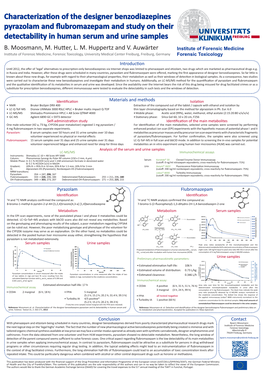 Characterization of the Designer Benzodiazepines Pyrazolam and Flubromazepam and Study on Their Detectability in Human Serum and Urine Samples