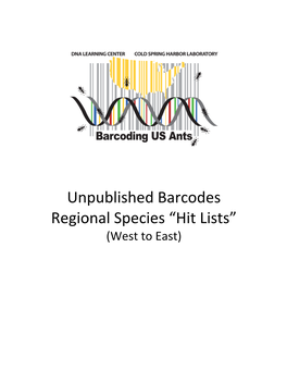 Regional Species Hit Lists