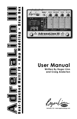 Adrenalinn III Manual