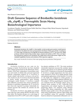 Brevibacillus Borstelensis