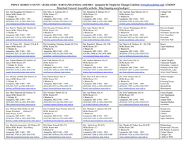 Legislator Table 2019