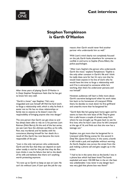 Cast Interviews Stephen Tompkinson Is Garth O'hanlon