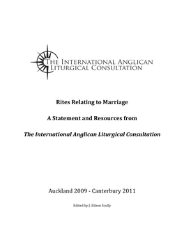 Rites Relating to Marriage