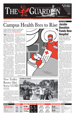 Campus Health Fees to Rise