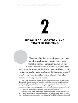 Resource Location and Traffic Routing