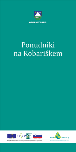 Ponudniki Na Kobariškem