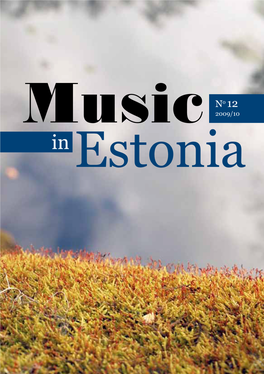 Music in Estonia No 12 2009/2010