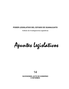 Apuntes Legislativos