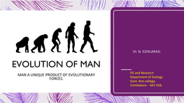 Evolution of Man