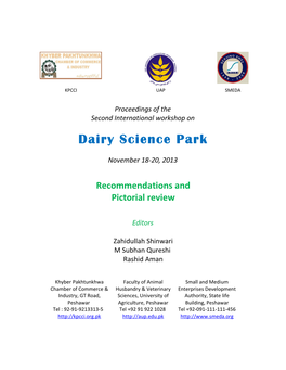 Dairy Science Park