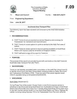 F09 Southwest Area Transport Plan.Pdf