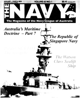 The Navy Vol 65 Part 1 2003