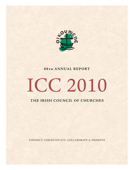 88Th Annual Report the Irish Council of Churches