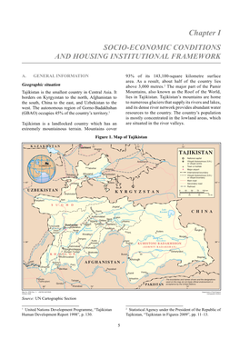 Chapter I Socio-Economic Conditions and Housing Institutional Framework