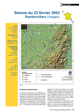 Séisme Du Février 00